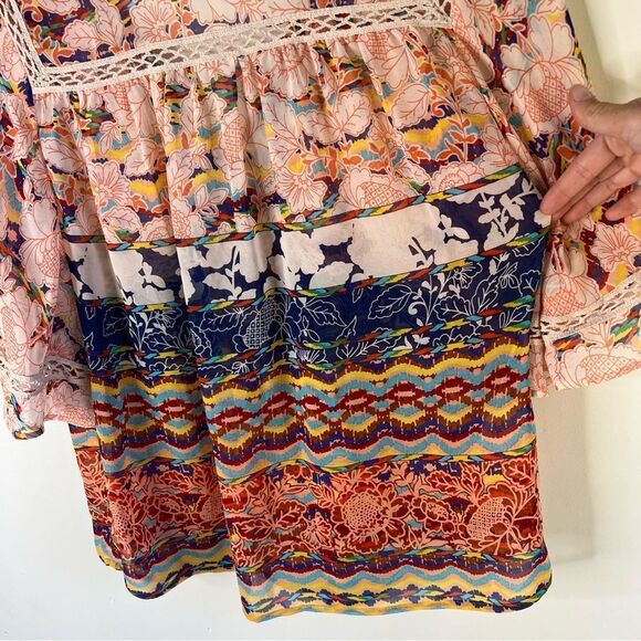 Anthropology Meadow Rue Prairie Blossom Batai - Picture 6 of 7